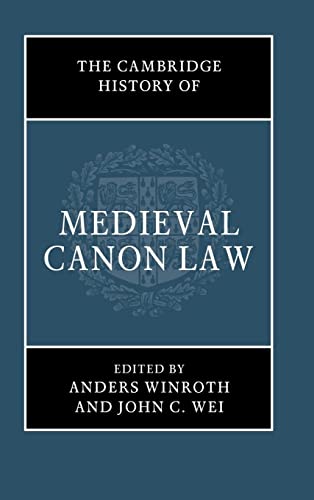 Beispielbild fr The Cambridge History of Medieval Canon Law zum Verkauf von Brook Bookstore On Demand