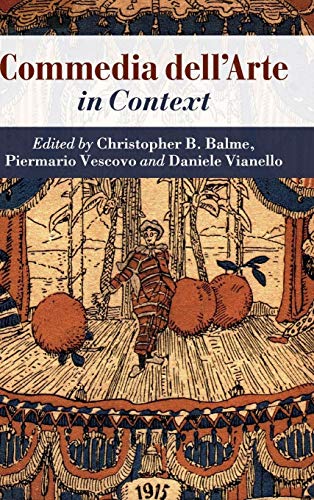 Beispielbild fr Commedia Dell'arte in Context zum Verkauf von Blackwell's