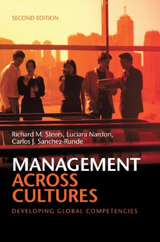 Beispielbild fr Management across Cultures: Developing Global Competencies zum Verkauf von Cambridge Rare Books