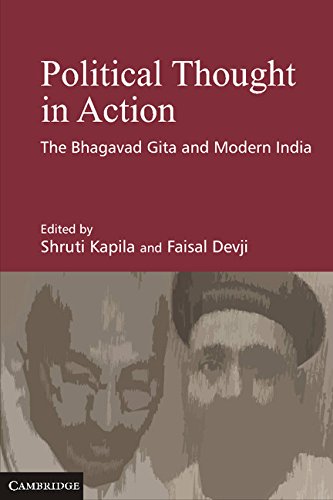 Stock image for Political Thought in Action: The Bhagavad Gita and Modern India for sale by Friends of  Pima County Public Library
