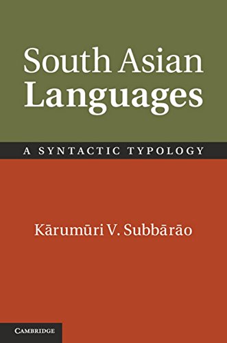 9781107035331: South Asian Language South Asian Edition [Hardcover] Subbarao