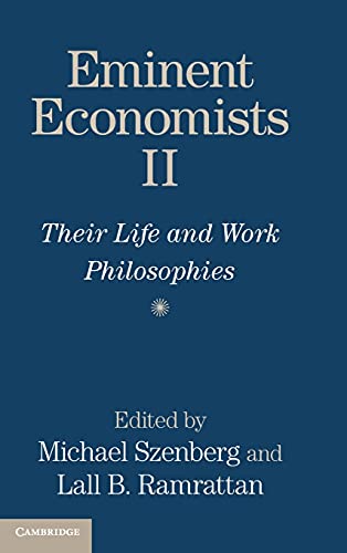 9781107040533: Eminent Economists II: Their Life and Work Philosophies