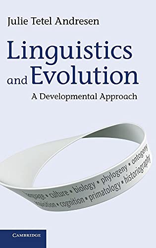 9781107042247: Linguistics And Evolution: A Developmental Approach