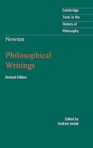 Beispielbild fr Newton: Philosophical Writings (Cambridge Texts in the History of Philosophy) zum Verkauf von Labyrinth Books