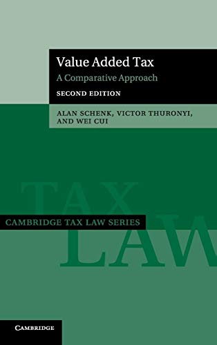 Imagen de archivo de Value Added Tax: A Comparative Approach (Cambridge Tax Law Series) a la venta por Labyrinth Books