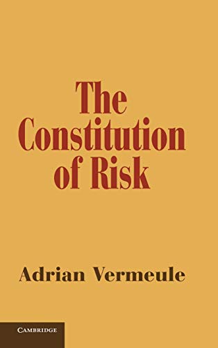 Imagen de archivo de The Constitution of Risk a la venta por Big River Books