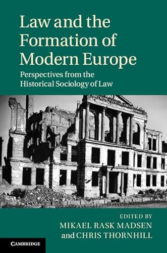 Imagen de archivo de Law and the Formation of Modern Europe a la venta por Blackwell's