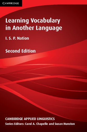 Imagen de archivo de Learning Vocabulary in Another Language (Cambridge Applied Linguistics) a la venta por AwesomeBooks