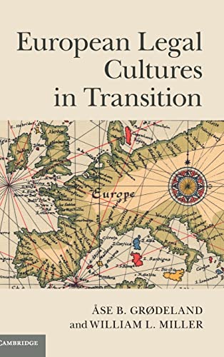 Imagen de archivo de European Legal Cultures in Transition a la venta por killarneybooks