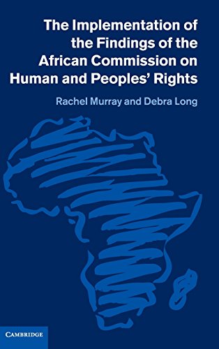 Imagen de archivo de The Implementation of the Findings of the African Commission on Human and Peoples' Rights a la venta por AMM Books