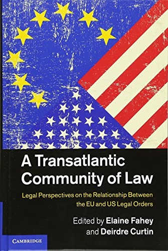 Beispielbild fr A Transatlantic Community of Law zum Verkauf von AwesomeBooks