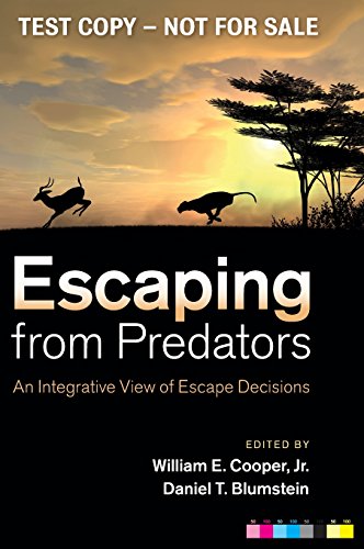 9781107060548: Escaping From Predators: An Integrative View of Escape Decisions