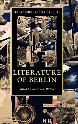 Stock image for The Cambridge Companion To The Literature Of Berlin (Cambridge Companions to Literature) for sale by Cambridge Rare Books