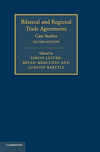 Stock image for Bilateral and Regional Trade Agreements 2 Volume Set: Bilateral and Regional Trade Agreements: Case Studies: Volume 2 for sale by AMM Books