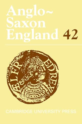 Stock image for Anglo-Saxon England. Volume 42 for sale by Blackwell's