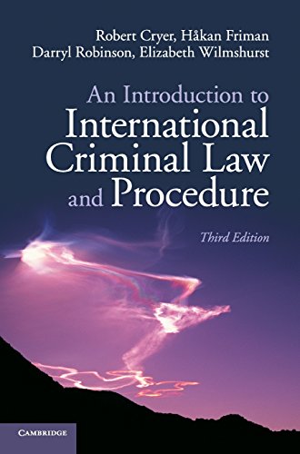 9781107065901: An Introduction to International Criminal Law and Procedure
