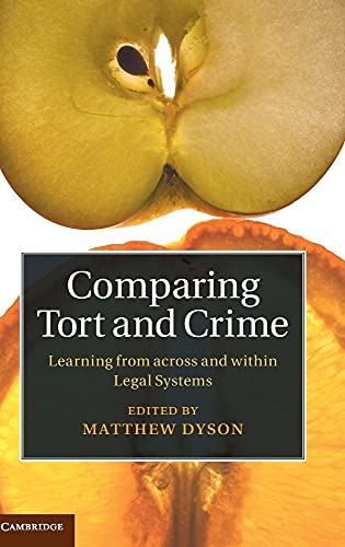 Stock image for Comparing Tort and Crime: Learning from across and within Legal Systems for sale by Book Dispensary