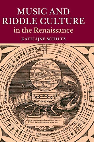 9781107082298: Music and Riddle Culture in the Renaissance