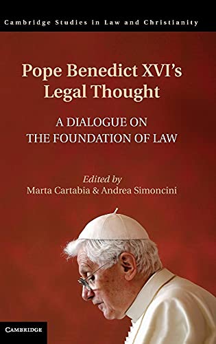 Beispielbild fr Pope Benedict XVI's Legal Thought zum Verkauf von Ria Christie Collections