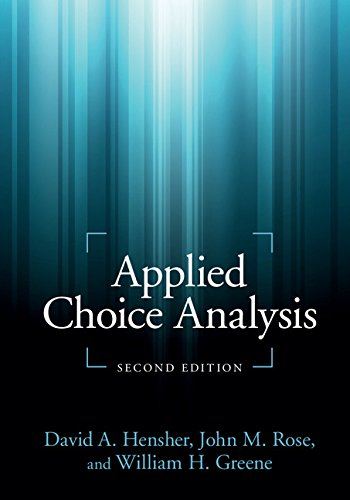 Imagen de archivo de Applied Choice Analysis a la venta por dsmbooks