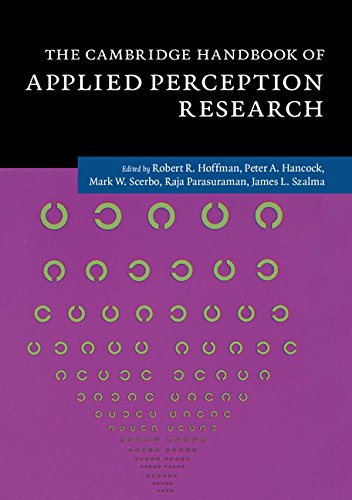 Stock image for The Cambridge Handbook of Applied Perception Research 2 Volume Hardback Set Cambridge Handbooks in Psychology for sale by PBShop.store UK