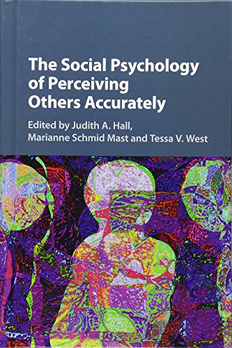 Stock image for THE SOCIAL PSYCHOLOGY OF PERCEIVING OTHERS ACCURATELY for sale by Basi6 International