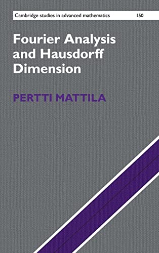 Stock image for Fourier Analysis and Hausdorff Dimension for sale by Ria Christie Collections