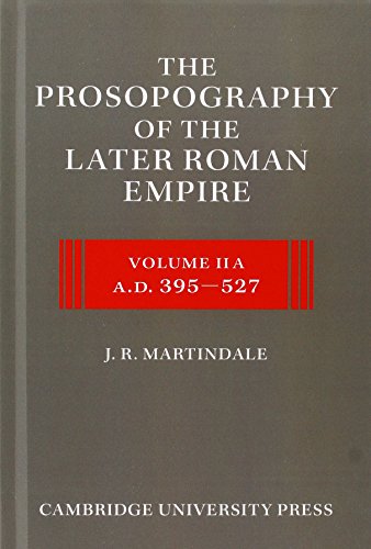 9781107119307: The Prosopography of the Later Roman Empire 2 Part Set