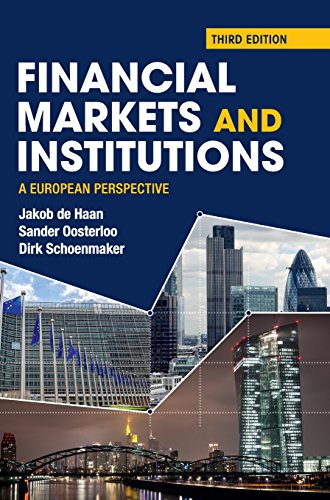 Stock image for Financial Markets and Institutions A European Perspective (Third Edition) for sale by Cambridge Rare Books