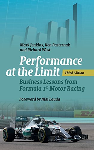 Imagen de archivo de Performance at the Limit : Business Lessons from Formula 1 Motor Racing a la venta por Better World Books