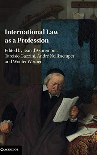 Imagen de archivo de International Law as a Profession a la venta por Prior Books Ltd