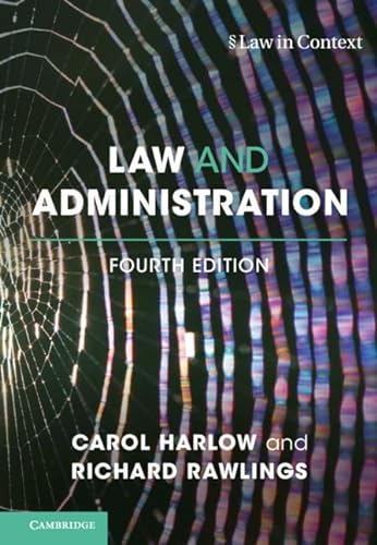 Stock image for Law and Administration (Law in Context) for sale by Lucky's Textbooks
