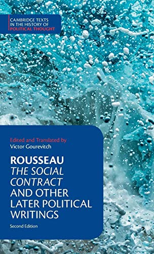 Stock image for Rousseau: The Social Contract and Other Later Political Writings for sale by Revaluation Books