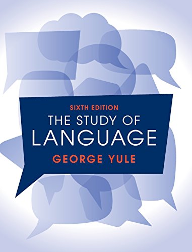 yule george the study of language yule george the study of language