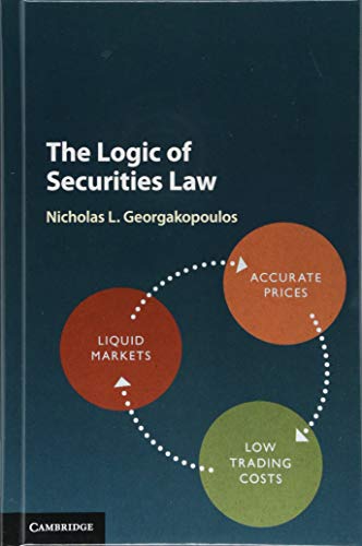 Stock image for The Logic of Securities Law for sale by Prior Books Ltd
