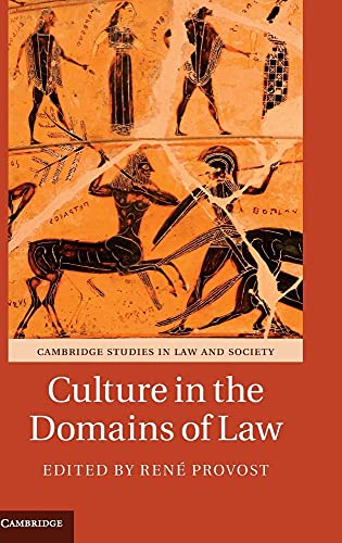 Beispielbild fr Culture in the Domains of Law zum Verkauf von Michener & Rutledge Booksellers, Inc.