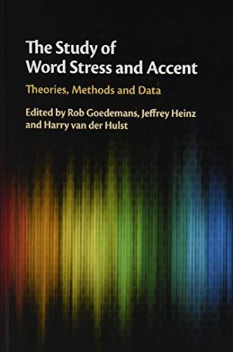 Beispielbild fr The Study of Word Stress and Accent zum Verkauf von Blackwell's