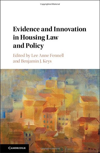 Imagen de archivo de Evidence and Innovation in Housing Law and Policy a la venta por More Than Words