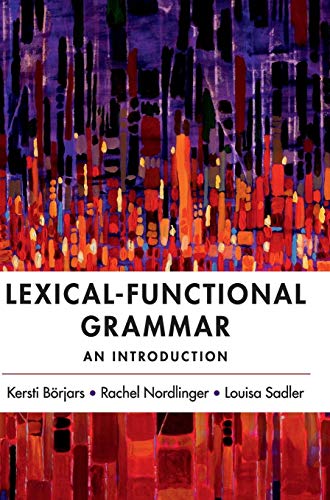 Beispielbild fr Lexical-Functional Grammar zum Verkauf von Blackwell's