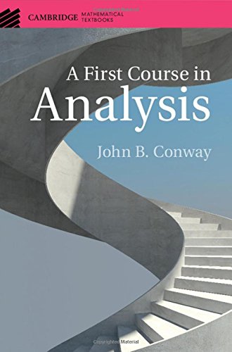 Beispielbild fr A First Course in Analysis zum Verkauf von Blackwell's