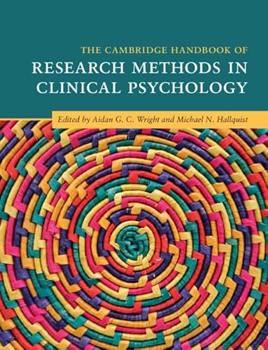 Imagen de archivo de The Cambridge Handbook of Research Methods in Clinical Psychology Cambridge Handbooks in Psychology a la venta por PBShop.store US