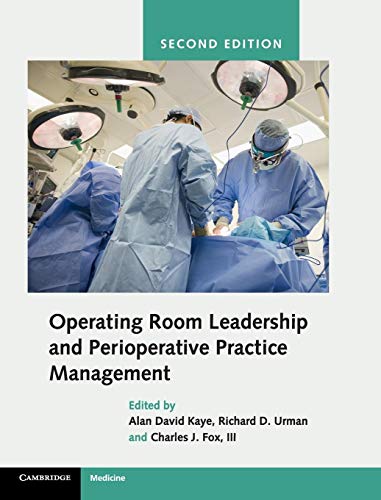 Imagen de archivo de Operating Room Leadership and Perioperative Practice Management a la venta por Revaluation Books