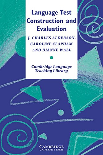 9781107400030: Language Test Construction and Evaluation South Asian edition