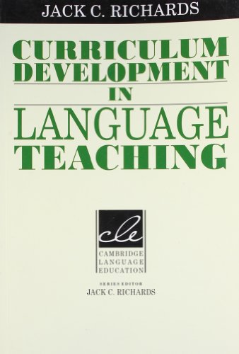 9781107400160: Curriculum Development in Language Teaching South Asian Edition