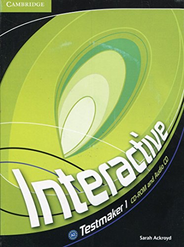 Stock image for Interactive 1 Testmaker Cd Rom And Audio Cd - Cambridge for sale by Juanpebooks