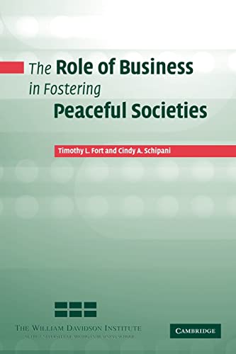 Stock image for The Role of Business in Fostering Peaceful Societies for sale by Lucky's Textbooks