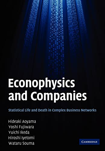 Beispielbild fr Econophysics and Companies: Statistical Life and Death in Complex Business Networks zum Verkauf von Revaluation Books