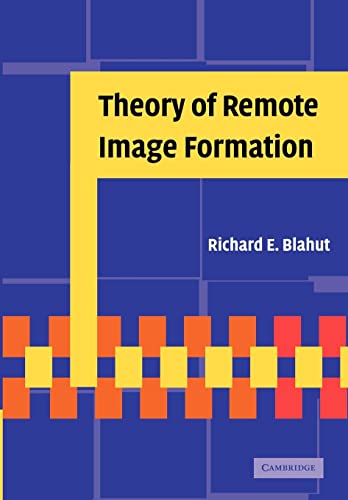 Imagen de archivo de Theory of Remote Image Formation a la venta por PBShop.store US