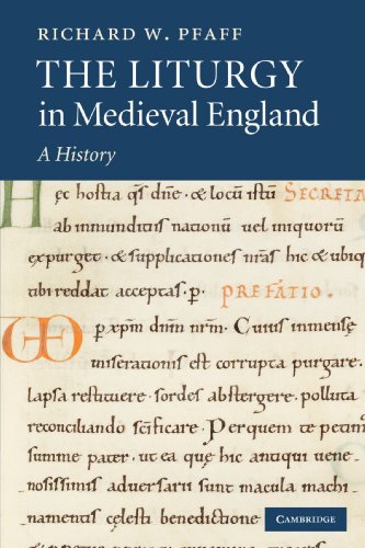 Stock image for The Liturgy in Medieval England: A History for sale by Chiron Media