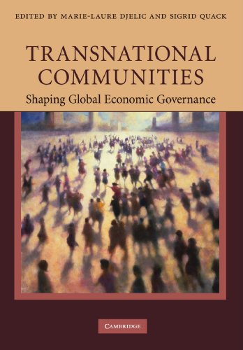 Beispielbild fr Transnational Communities: Shaping Global Economic Governance zum Verkauf von Lucky's Textbooks